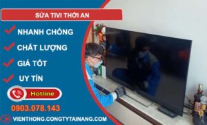 sửa tivi thới an