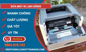 thợ sửa máy in linh đông