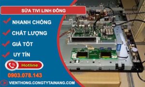 thợ sửa tivi linh đông