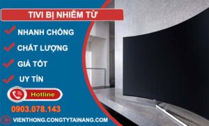 tivi bị nhiễm từ