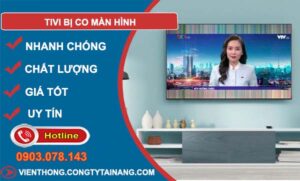 nguyên nhân tivi bị co màn hình