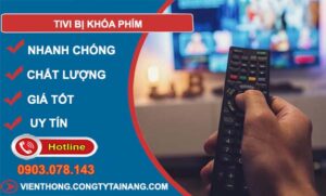 nguyên nhân tivi bị khoá phím