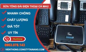 thợ sửa tổng đài điện thoại cà màu