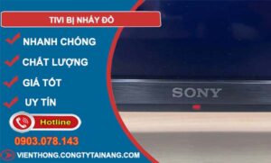 tivi bị nháy đỏ