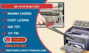 máy in hp bị kẹt giấy