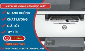 máy in hp không kéo được giấy