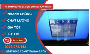 nguyên nhân tivi panasonic bị sọc ngang màn hình