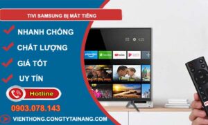 nguyên nhân tivi samsung bị mất tiếng
