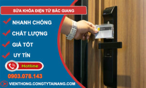 Sửa Khóa Điện Tử Bắc Giang