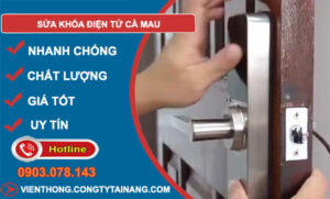 Sửa Khóa Điện Tử Cà Mau