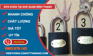 Sửa Khóa Tại Nhà Bình Thạnh