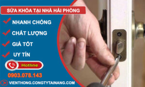 Sửa Khóa Tại Nhà Hải Phòng