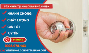 Sửa Khóa Tại Nhà Phú Nhuận