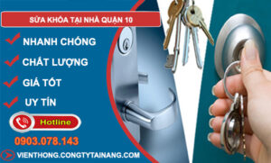 Sửa Khóa Tại Nhà Quận 10
