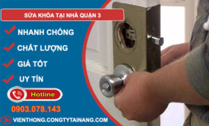 Sửa Khóa Tại Nhà Quận 3