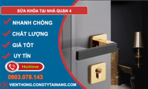 Sửa Khóa Tại Nhà Quận 4