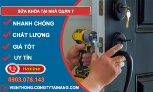 Sửa Khóa Tại Nhà Quận 7