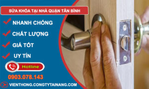 Sửa Khóa Tại Nhà Tại Tân Bình