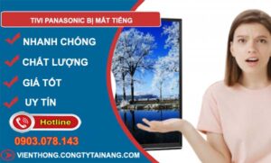 sửa tivi panasonic bị mất tiếng