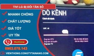 tivi lg bị đổi tần số