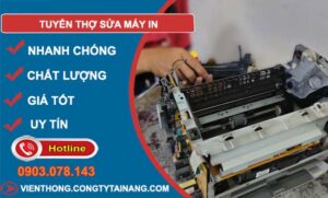 cần tuyển thợ sửa máy in