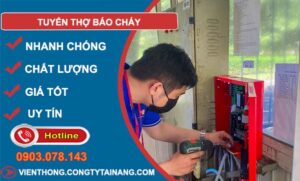 dịch vụ tuyển thợ báo cháy