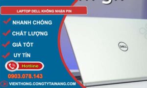 nguyên nhân laptop dell không nhận pin