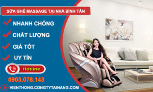 Sửa Ghế Massage Tại Nhà Bình Tân