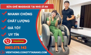 Sửa Ghế Massage Tại Nhà Dĩ An