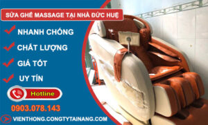 Sửa Ghế Massage Tại Nhà Đức Huệ