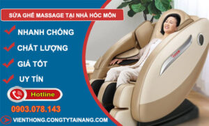 Sửa Ghế Massage Tại Nhà Hóc Môn