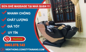 Sửa Ghế Massage Tại Nhà Quận 11