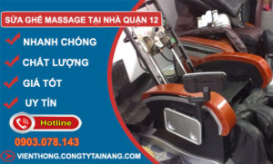 Sửa Ghế Massage Tại Nhà Quận 12
