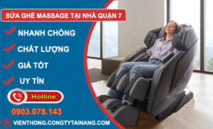 Sửa Ghế Massage Tại Nhà Quận 7