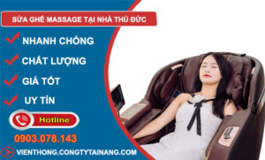 Sửa Ghế Massage Tại Nhà Tại Thủ Đức