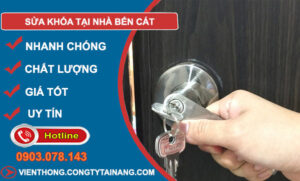 Sửa Khóa Tại Nhà Bến Cát