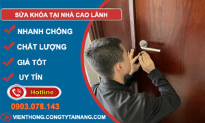 Sửa Khóa Tại Nhà Cao Lãnh