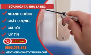 Sửa Khóa Tại Nhà Sa Đéc