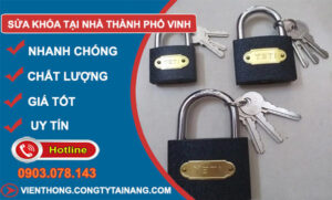 Sửa Khóa Tại Nhà tại Thành Phố Vinh