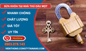 Sửa Khóa Tại Nhà tại Thủ Dầu Một