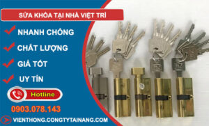 Sửa Khóa Tại Nhà Tại Việt Trì