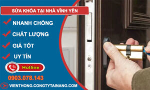 Sửa Khóa Tại Nhà tại Vĩnh Yên