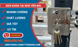 Sửa Khóa Tại Nhà Tại Yên Bái