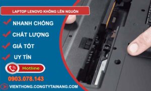 sửa laptop lenovo không lên nguồn