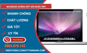 sửa macbook không kết nối được wifi