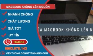 sửa macbook không lên nguồn