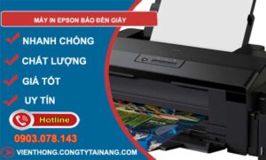 sửa máy in epson báo đèn giấy