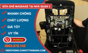 Thợ Sửa Ghế Massage Tại Nhà Quận 2