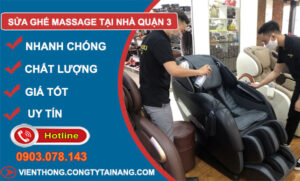 Thợ Sửa Ghế Massage Tại Nhà Quận 3