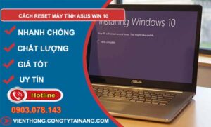 cách reset máy tính asus win 10